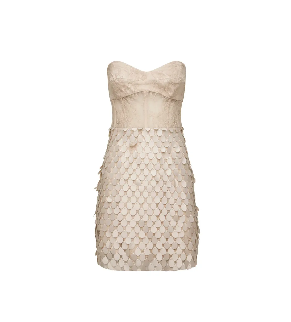 Manning Cartell Supreme Extreme Mini Dress in Chalk Size AU 10 - Image 5