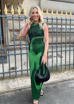 Scanlan Theodore Italian Watercolour Print Dress Safari Size 6 for rent on The Volte - image 1