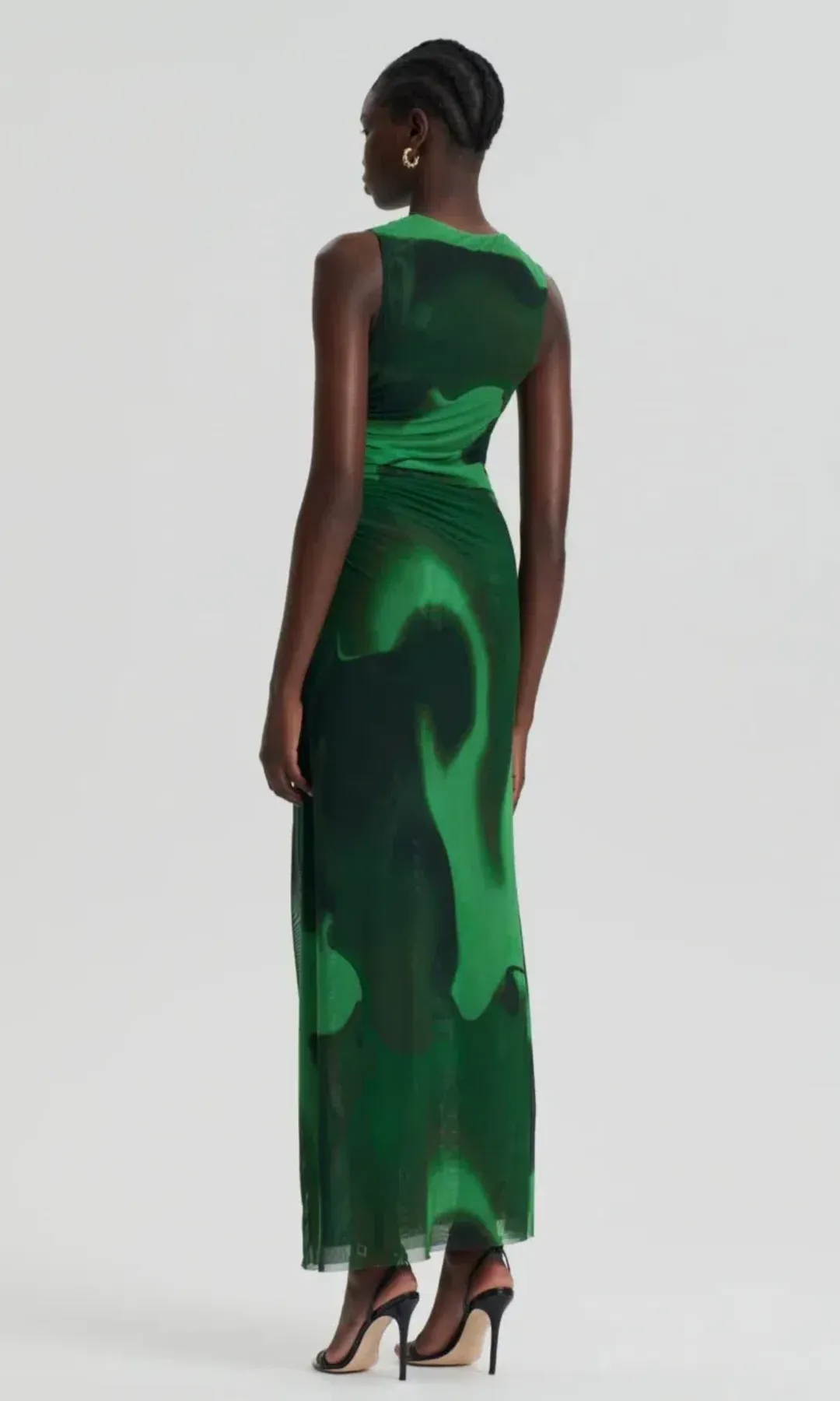 Scanlan Theodore Italian Watercolour Print Dress Safari Size 6 for rent on The Volte - main image