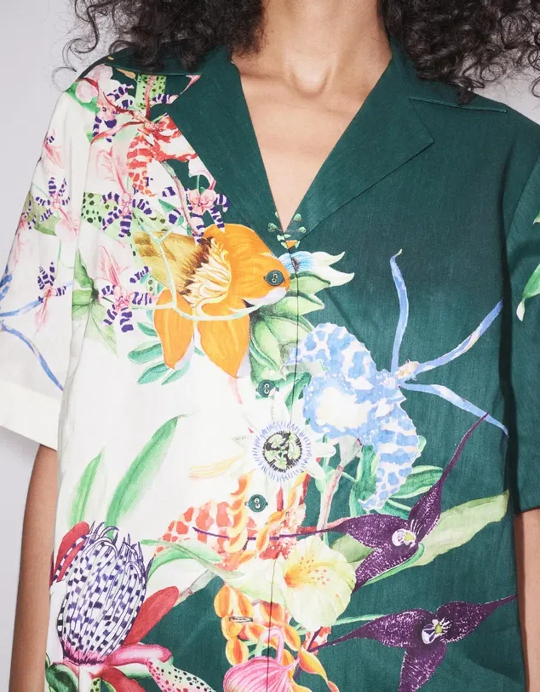 Alemais Aggie Shirt and Pants Set Floral Size 6 for rent on The Volte - main image