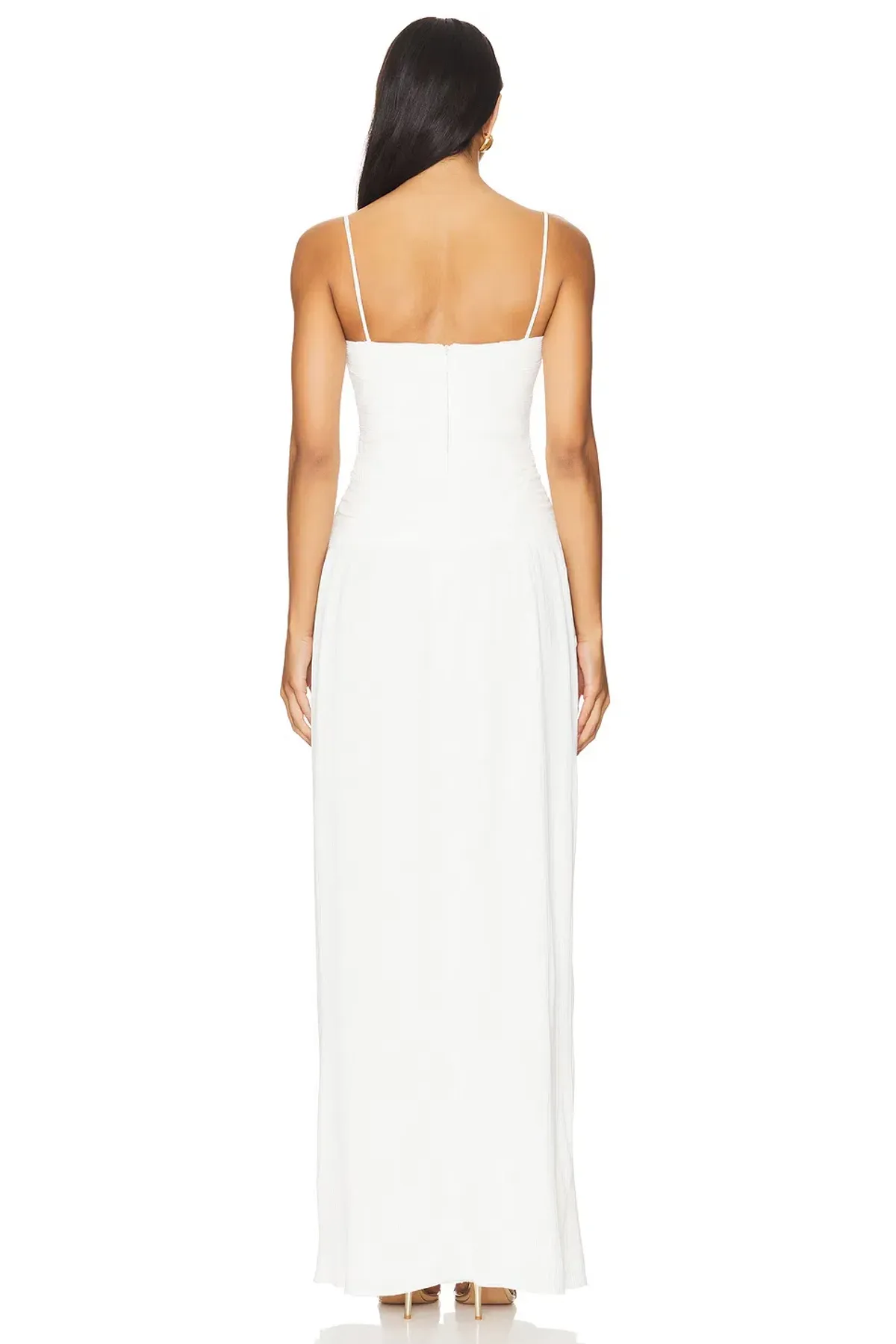 Rebecca Vallance Guinevere Cut Out Slip Gown Ivory Size 14 - Image 3