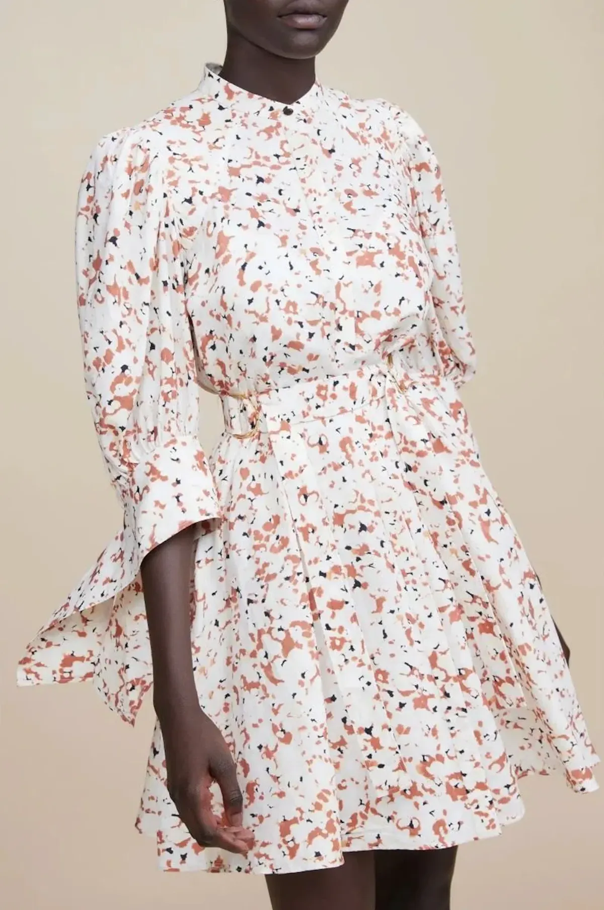 Acler Holman Terrazzo Dress, Size 8. - Image 1