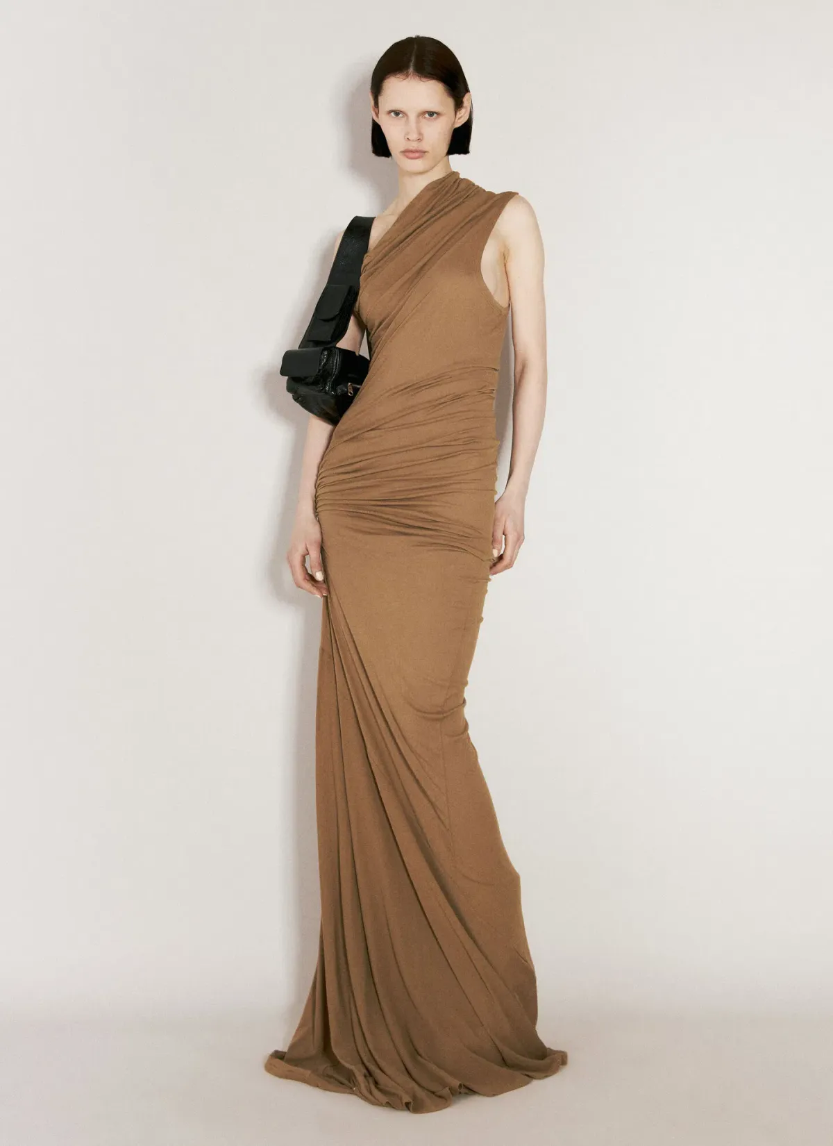Entire Studios Pillar Maxi Dress Moss Size L / AU 14 for rent on The Volte - main image