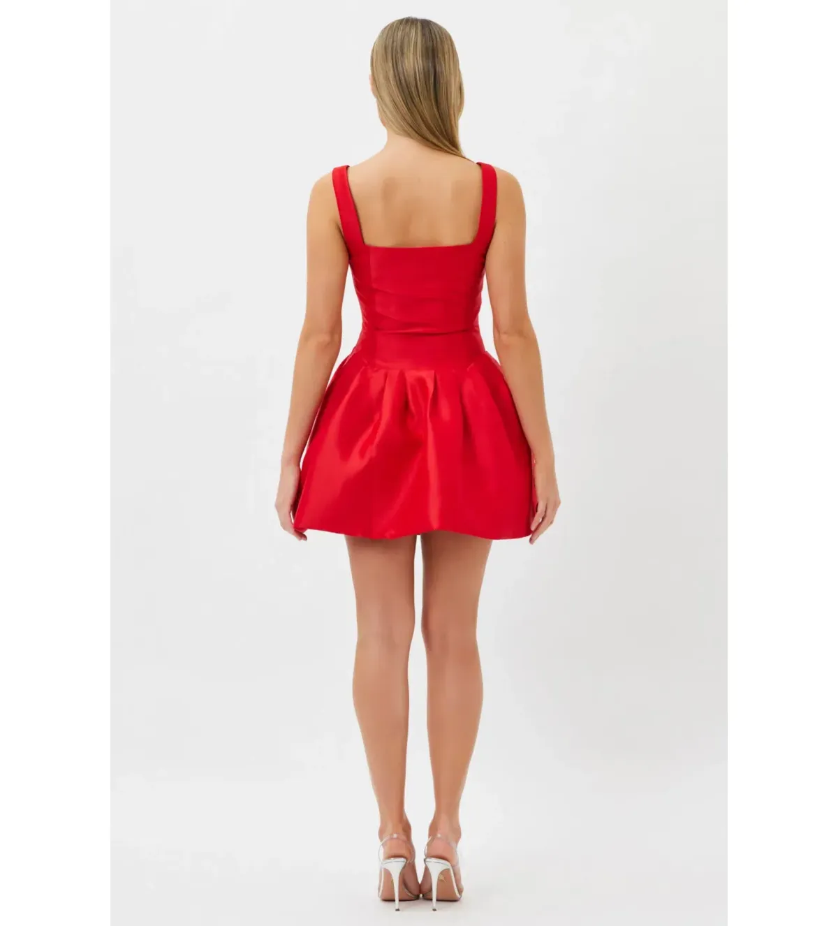 Bianca & Bridgett Alba Mini Dress Red Size AU 12 - Image 2