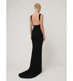 Effie Kats Greta Gown Black Size M / AU 10 for rent on The Volte - image 4