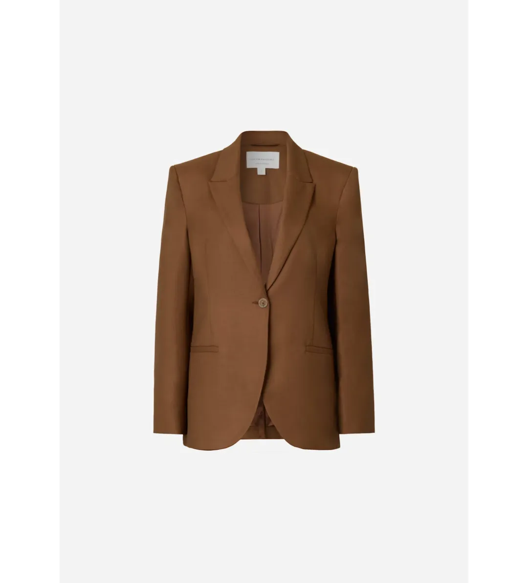 Viktoria and Woods Equinox Blazer Rust Size AU 10 for rent on The Volte - main image