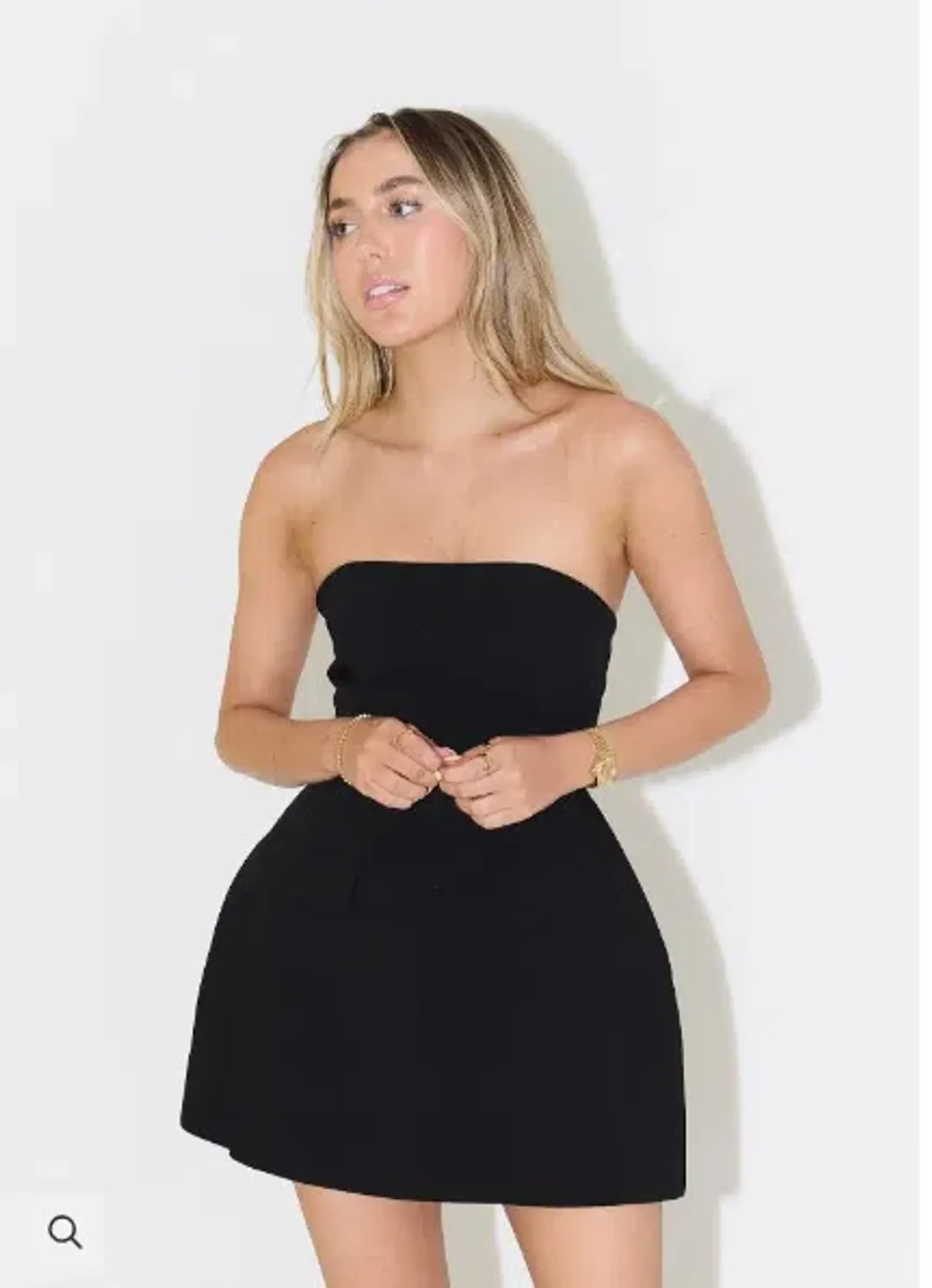 Odd Muse Ultimate Muse Strapless Dress - Black Size 10 for rent on The Volte - main image