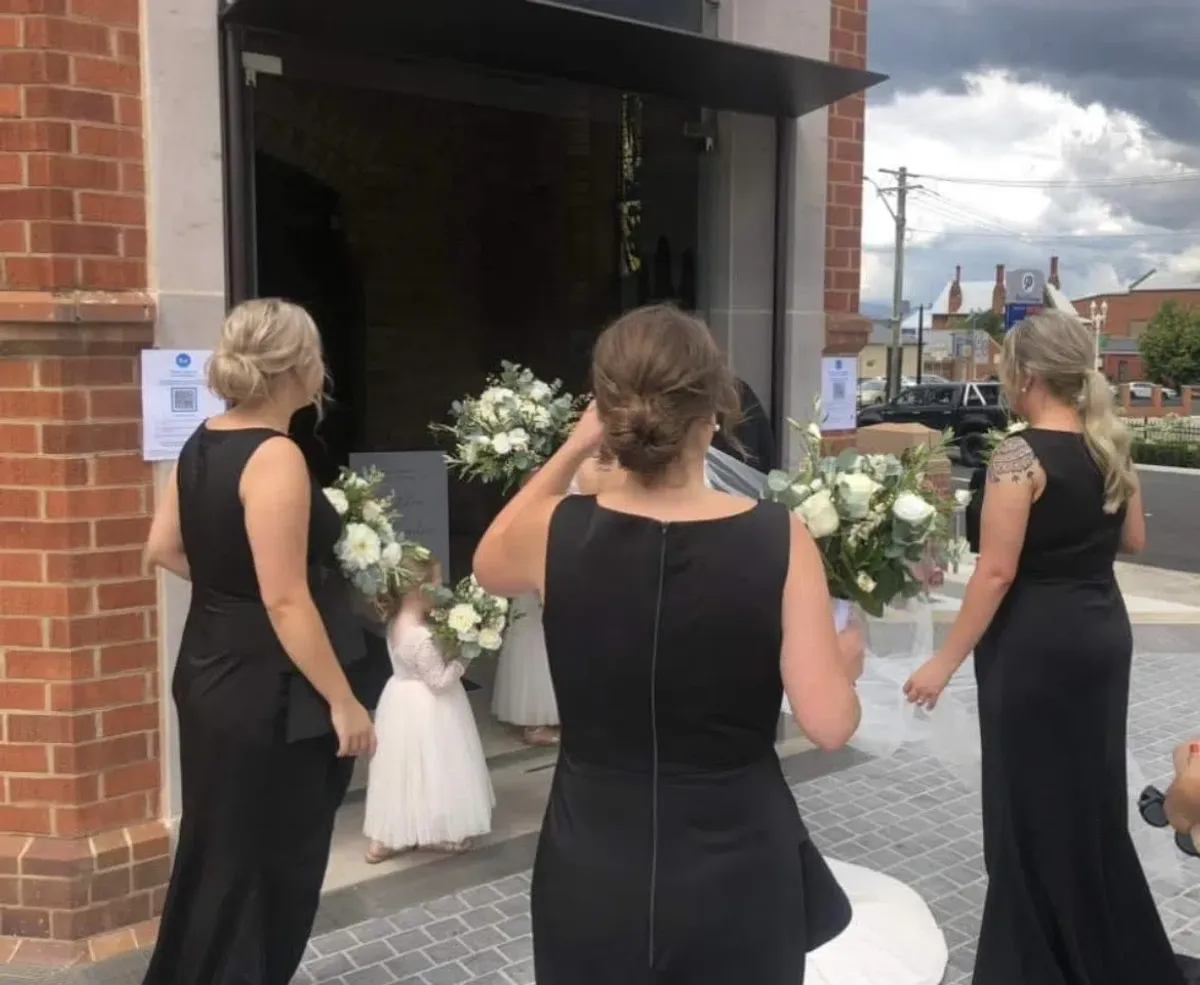 Jadore Dena Gown Size 14 - Image 4