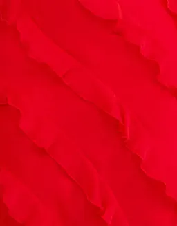 Azzurielle Penelope Ruffle Red Maxi Dress Size 8 for rent on The Volte - image 5