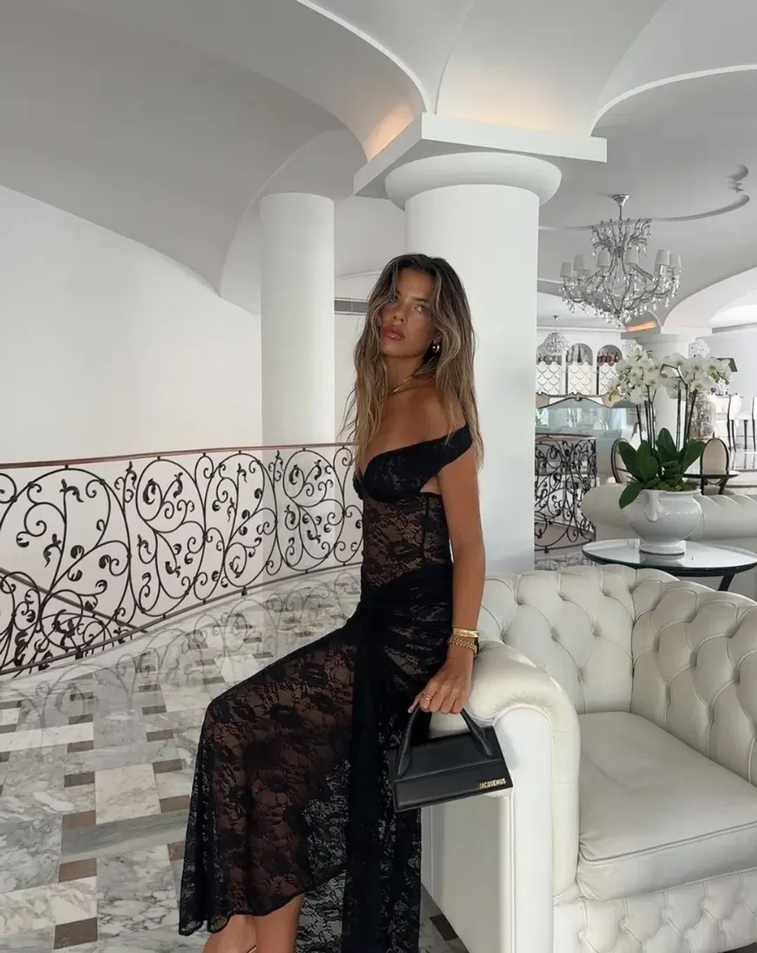 Natalie Rolt Aubrey Dress Black Size 0/AU 6 for rent on The Volte - main image