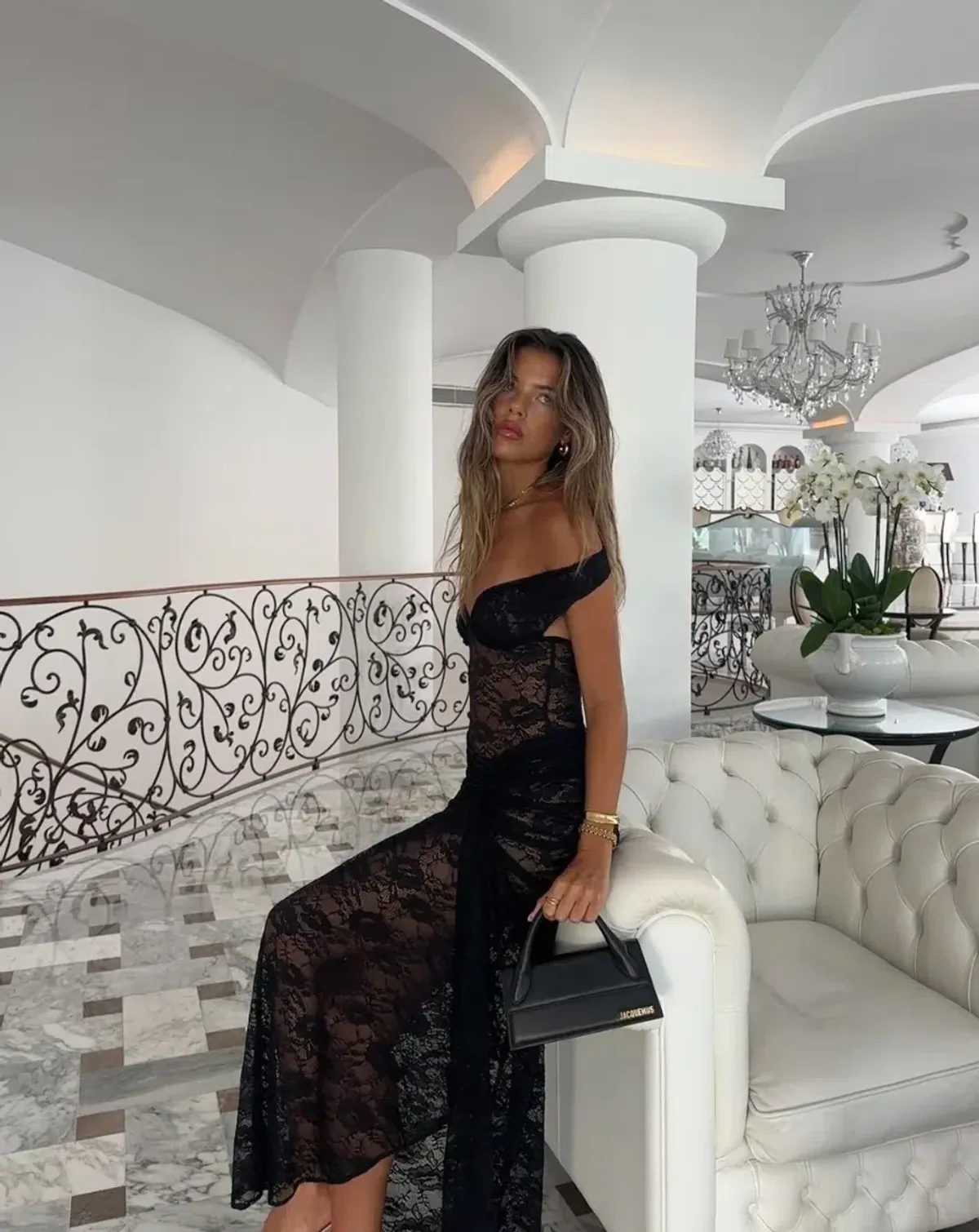 Natalie Rolt Aubrey Dress Black Size 0/AU 6 - Image 3