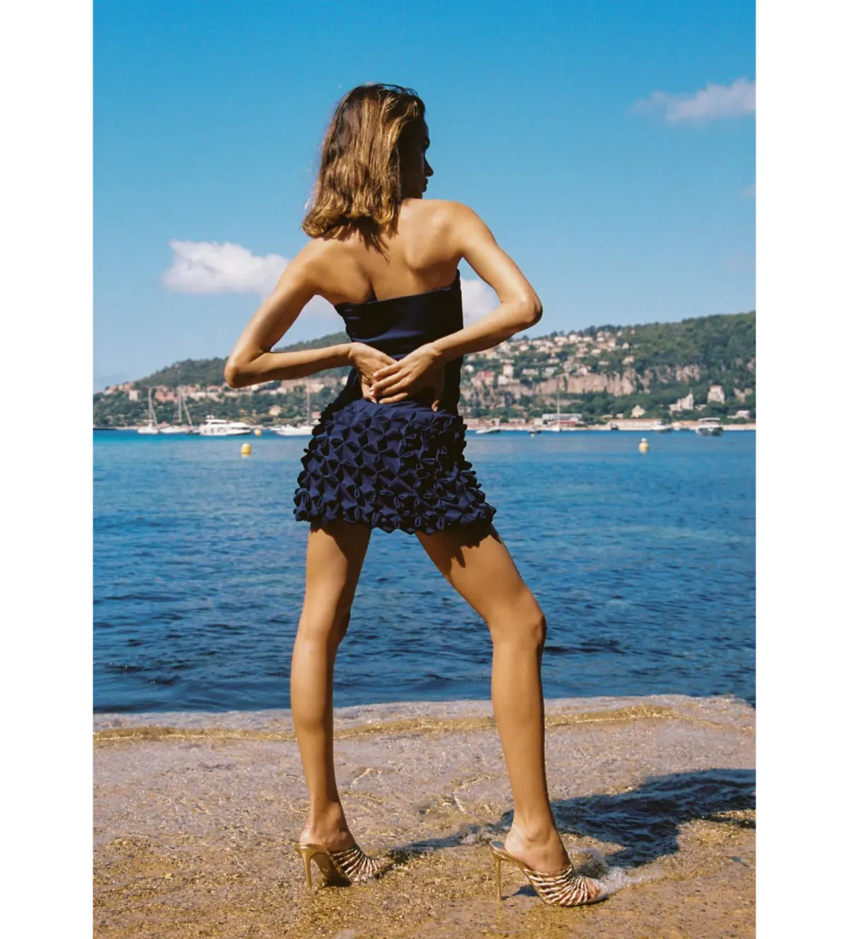 Ance Gria Paloma Mini Dress in Navy Size XS / AU 6 - Image 2