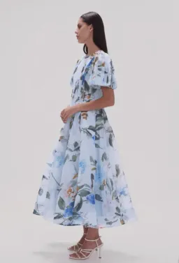 AJE Nova Pleated Midi Dress for rent on The Volte - image 2