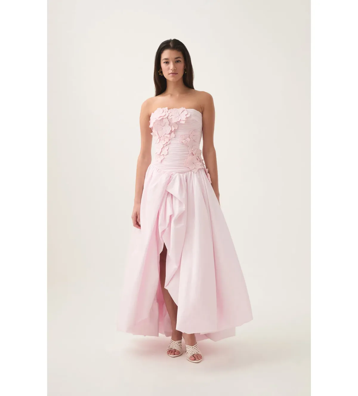 Splendour Flower Gown Pastel Pink Size 10 - Image 2