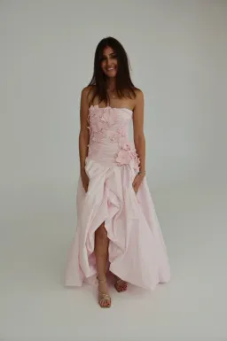 Splendour Flower Gown Pastel Pink Size 10 for rent on The Volte - image 1