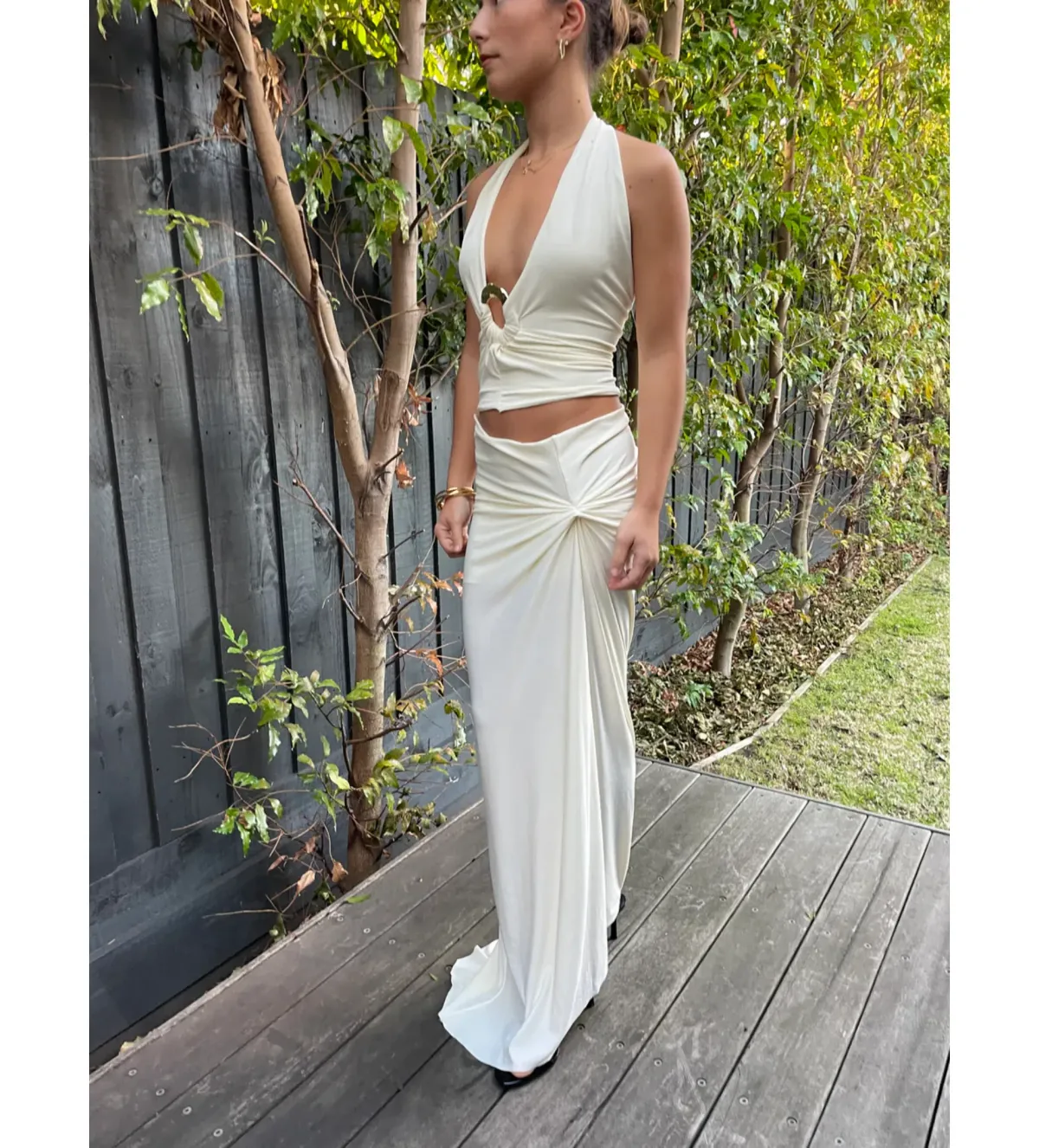 Ance Gria Nellie Set Cream Size XS / AU 6 - Image 5