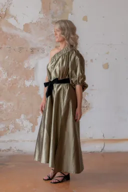 ARTCLUB Aster Dress Sage Size 10 for rent on The Volte - image 1