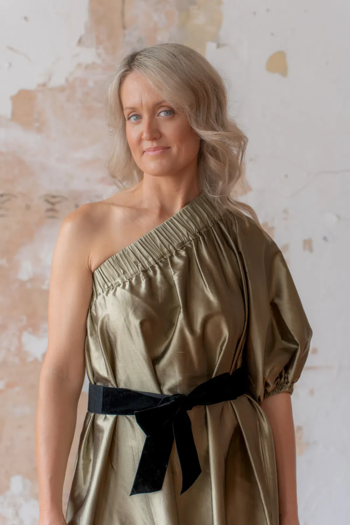 ARTCLUB Aster Dress Sage Size 10 - Image 4