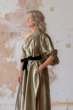 ARTCLUB Aster Dress Sage Size 10 for rent on The Volte - image 2