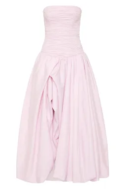Aje Violette Bubble Hem Maxi Dress Pastel Pink Size 10 for rent on The Volte - image 4