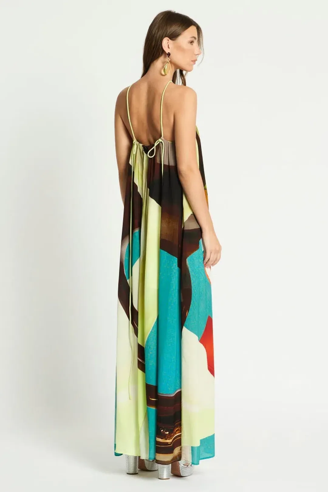 Sass & Bide Dissimulation Maxi Dress Print Size 8 for rent on The Volte - main image