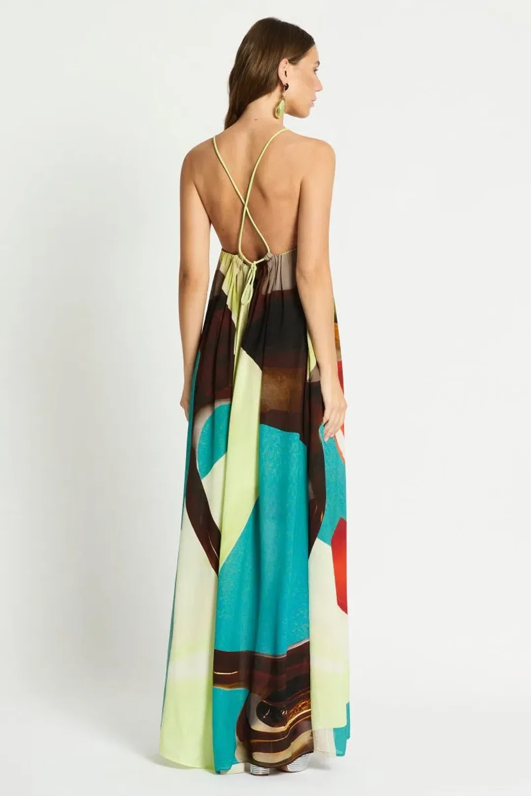 Sass & Bide Dissimulation Maxi Dress Print Size 8 for rent on The Volte - main image