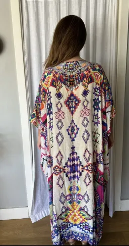 Camilla Mother Knows Best Round Neck Kaftan One Size for rent on The Volte - image 5