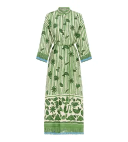 Alémais Lula Midi Dress Green Size AU 16 for rent on The Volte - image 5