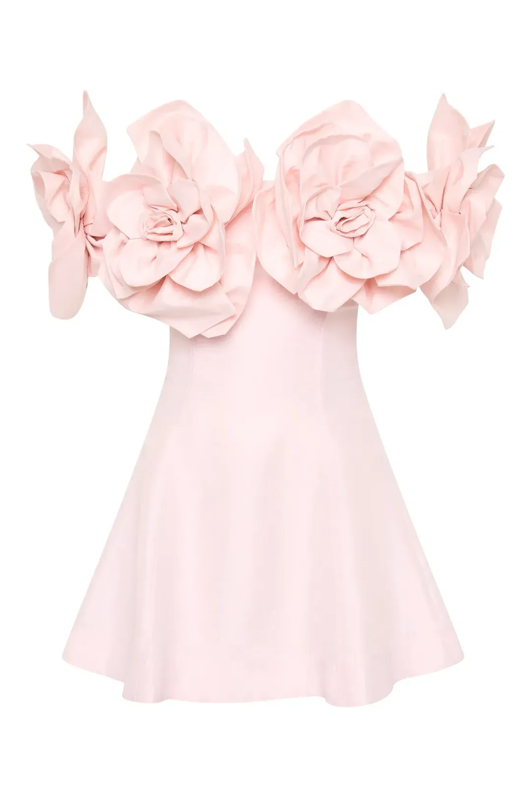 Aje Etta Mini Dress Pastel Pink Size 8 for rent on The Volte - main image