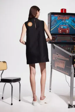 Alémais Bingo Mini Dress Black Size 12 for rent on The Volte - image 3