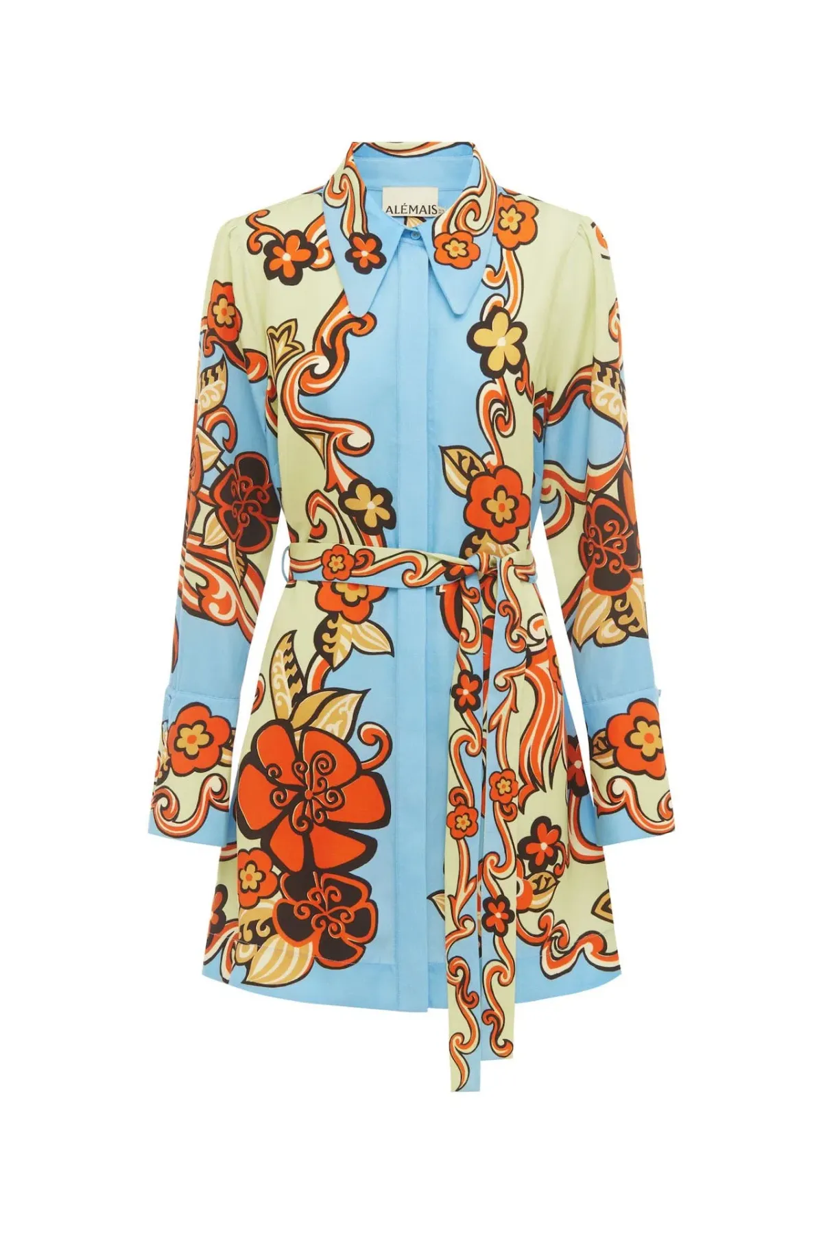 Alémais Ondine Mini Dress Multi Size 16 - Image 5