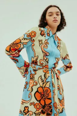 Alémais Ondine Mini Dress Print Size 14 for rent on The Volte - image 2