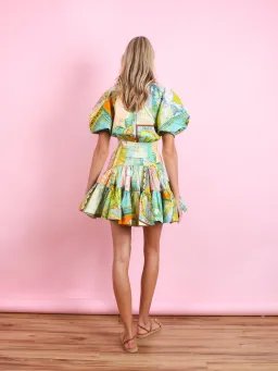 Alemais Atlas Mini Dress Multi Size 8 for rent on The Volte - image 3