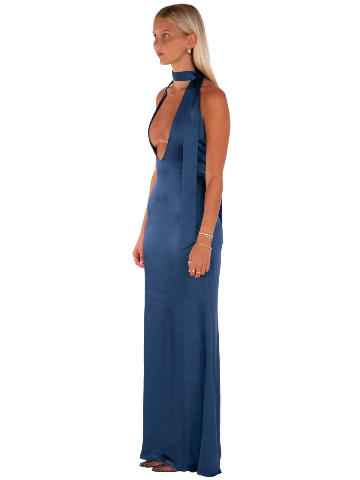 I Am Delilah Margot Maxi Dress in Midnight Blue Size XS / AU 6 - Image 2