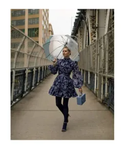 Keepsake the Label Halo Mini Dress Blue Floral Size XXS / AU 4 for rent on The Volte - image 1