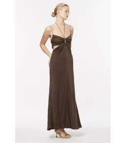 Manning Cartell Sweet Obsession Slip Dress Brown Size AU 10 for rent on The Volte - image 4