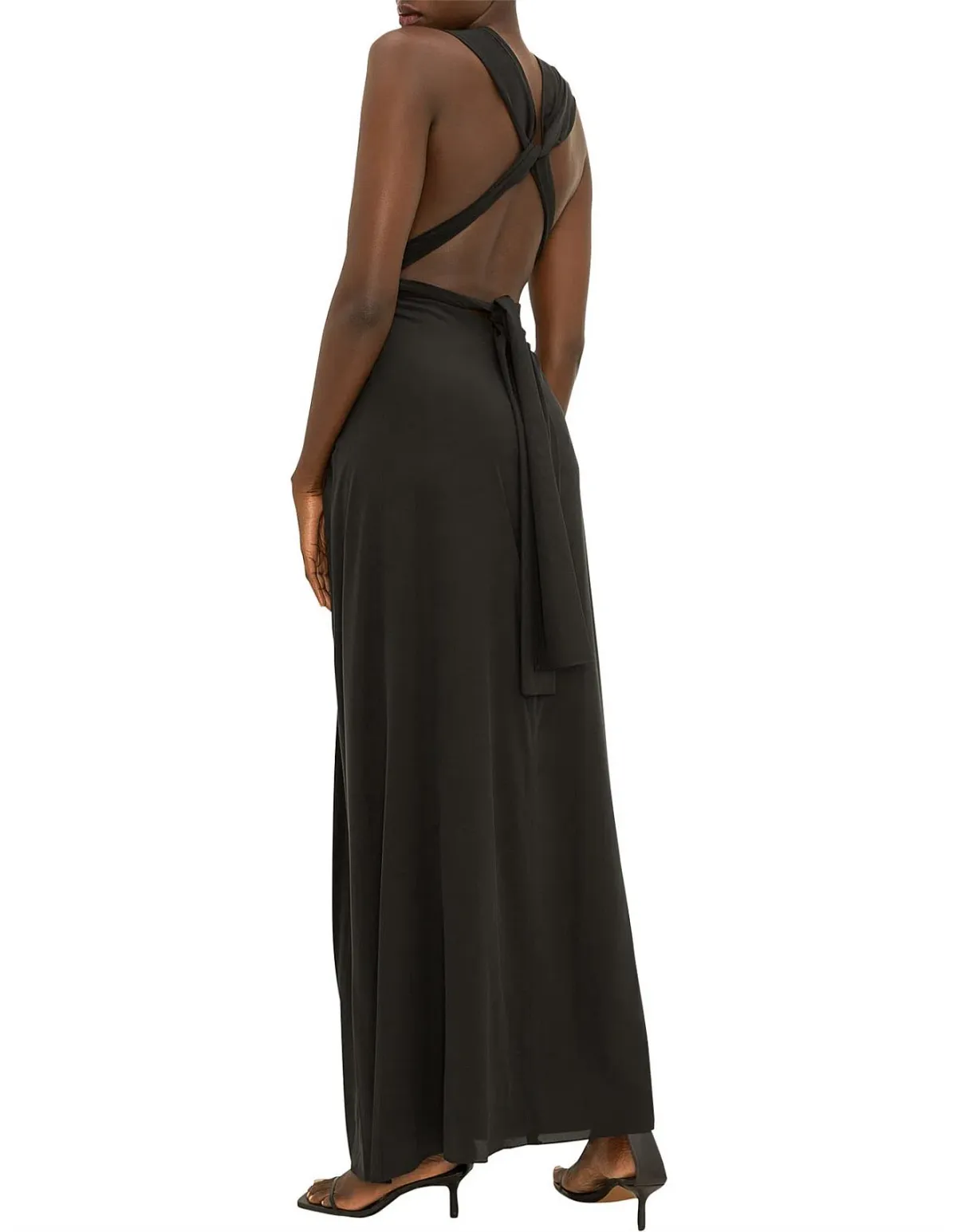 Bianca Spender Silk CDC Ascendent Gown Black Size 10 - Image 2