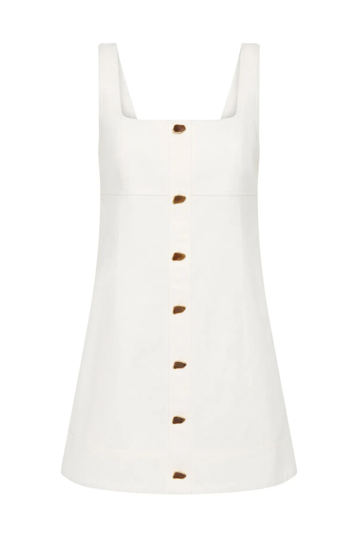 Aje Axle Utility Mini Dress White Size 10 - Image 4