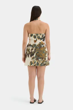 Sir the Label The Evalita Halter Mini Dress in Pine Valley Size 10 for rent on The Volte - image 6