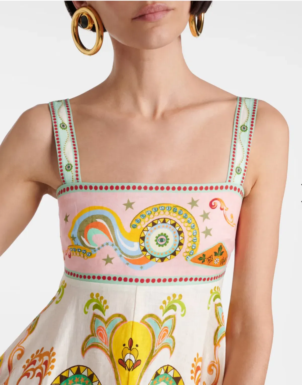 Alemais Pinball Sundress Print Size 14 - Image 4