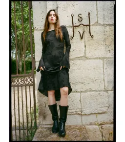 Realisation Gia Dress in Midnight Rose Size AU 10 for rent on The Volte - image 3