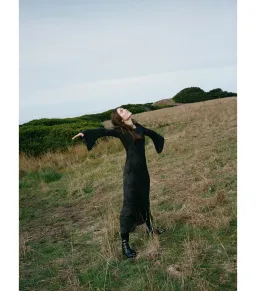 Realisation Gia Dress in Midnight Rose Size AU 10 for rent on The Volte - image 2