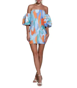 L’Idee Sirene Capri Mini Dress Multi Size AU 10 for rent on The Volte - image 1