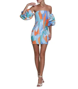 L’Idee Sirene Capri Mini Dress Multi Size AU 10 for rent on The Volte - image 2