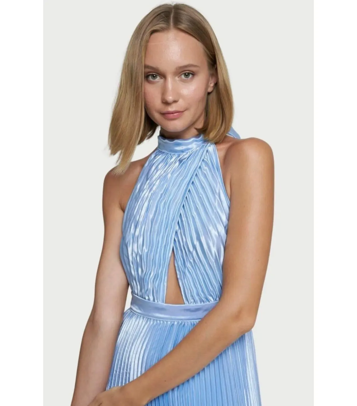 L'Idee Soirée Renaissance Gown Sky Blue Size S / AU 8 - Image 4