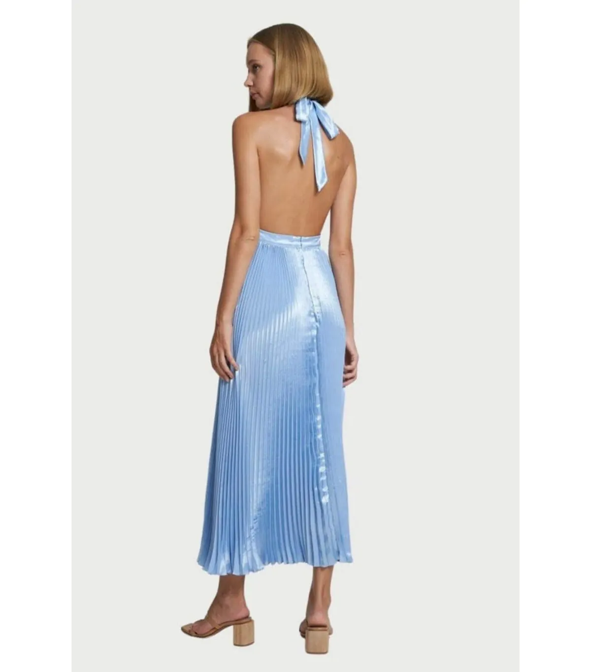 L'Idee Soirée Renaissance Gown Sky Blue Size S / AU 8 - Image 5