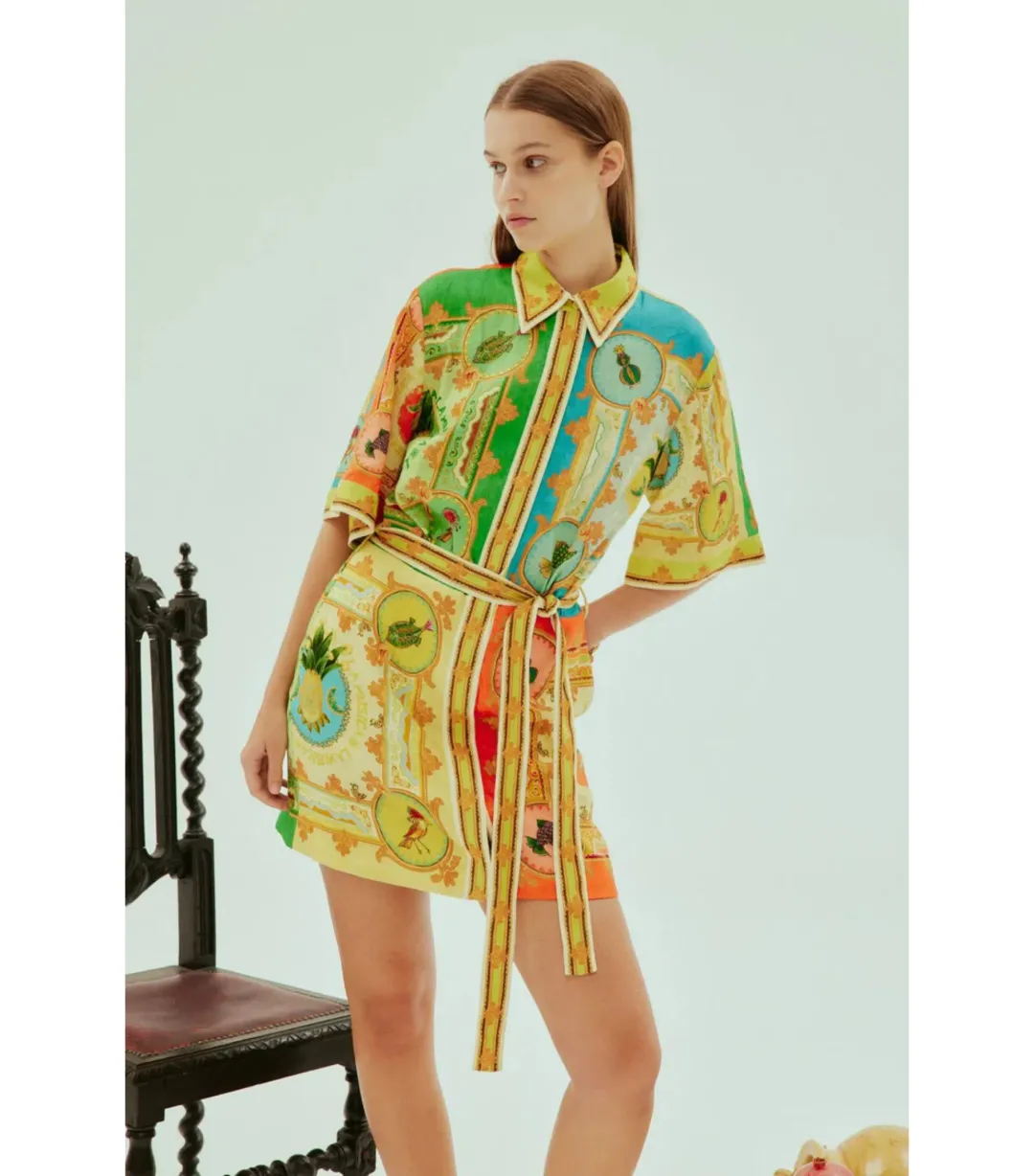 Alemais La Musica Mini Dress Multi Size AU 8 for rent on The Volte - main image