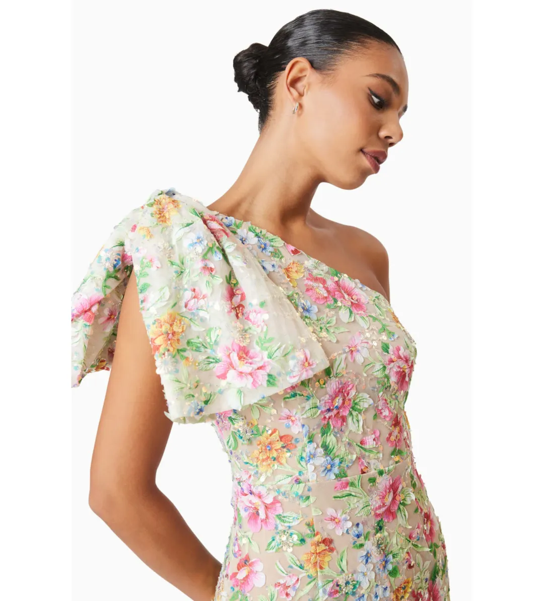 Elliat Starla Hilo Gown Floral Size 10 for rent on The Volte - main image