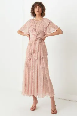 Spell And the Gypsy Zoe Gown Rose Pink Size 10 for rent on The Volte - image 1