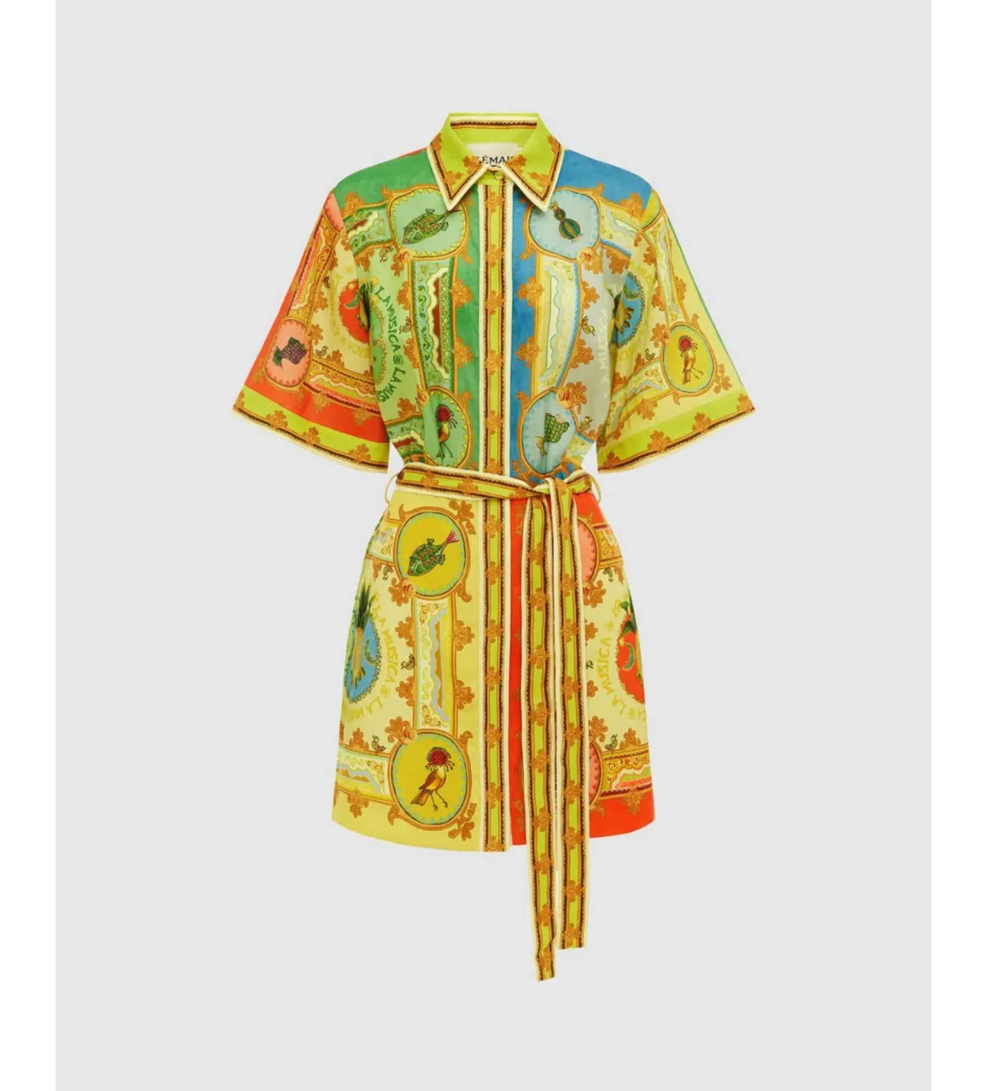 Alemais La Musica Mini Dress Yellow/ Multi Size 10 for rent on The Volte - main image